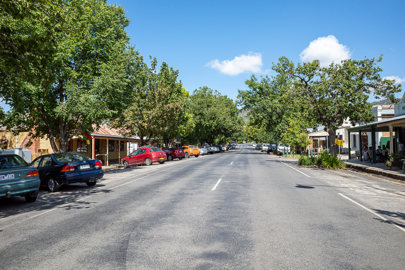  - NOW IT IS BOXING DAY. This is the nearby town of Yackendandah. Australia's most environmentally carbon negative town.