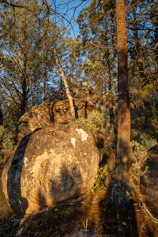  - And a few more boulders as the sun sets.