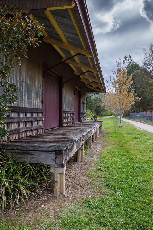  - Here is a goods platform from the old goldrush days.