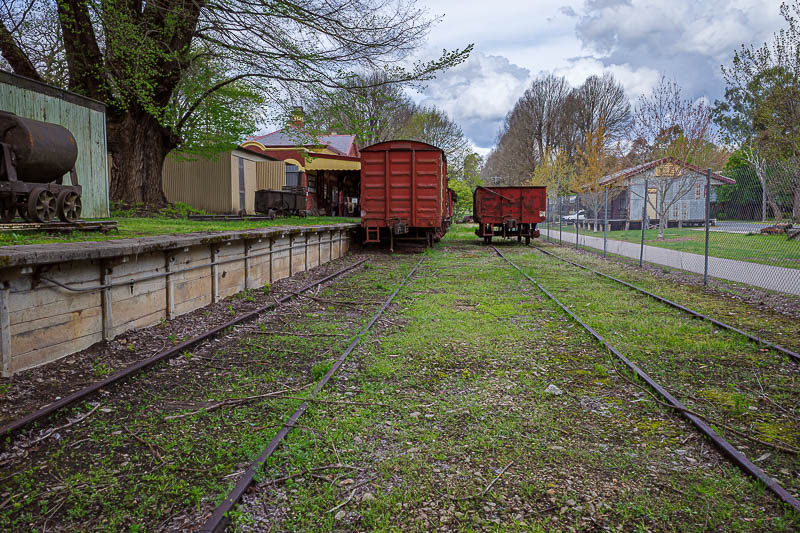  - More train carriages. I took exactly the same photo during my Myrtleford trip in December 2022 - <a href=