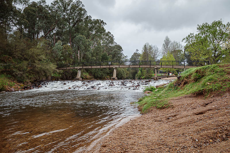  - And for the final pic from this short trip, the same river in the opposite direction. Also camera positive film. I am not sure I like these film sim p