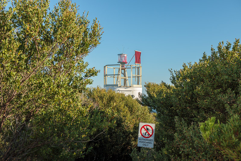 Cape Otway - Easter 2021 - Wait, what is this? IT IS THE ACTUAL LIGHTHOUSE! A pathetic little light down the cliff out of view. My lighthouse is just an ornamental fake tourist 