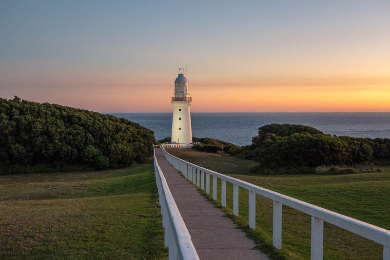 Cape Otway - Easter 2021 - Annnnnd photo of the night. The lighthouse. They light it up just for us for a couple of hours at dusk. Then the light goes out so you can see the sta