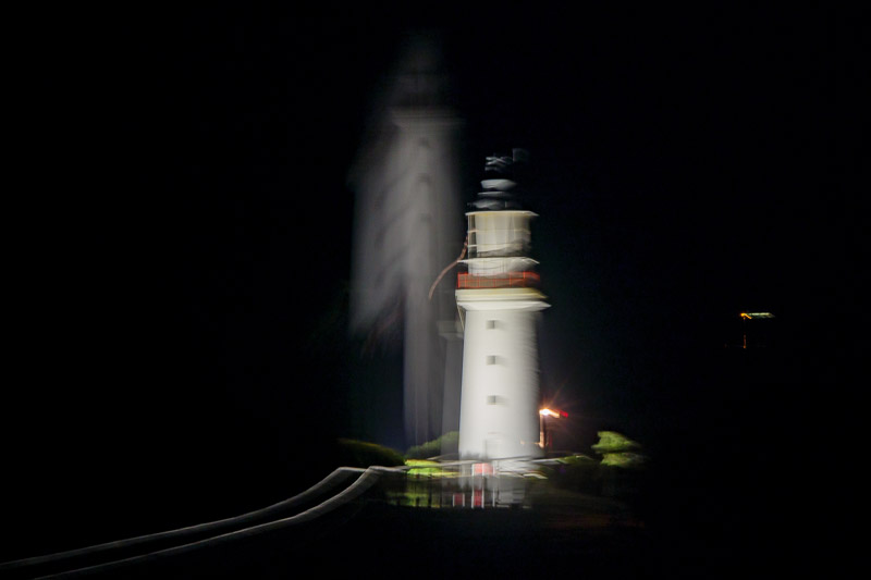 Cape Otway - Easter 2021 - And the final lighthouse shot, an extra spooky double exposure.