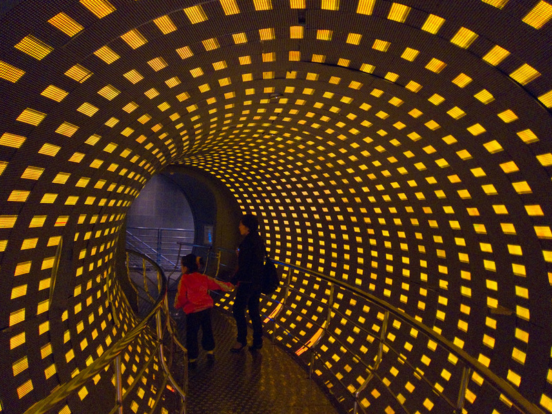 China November 2011 - From Shanghai to Beijing - This was amazingly cool, the lights in this spin in a clockwise rotation, I had to close my eyes periodically to stop myself from feeling sick. I saw 