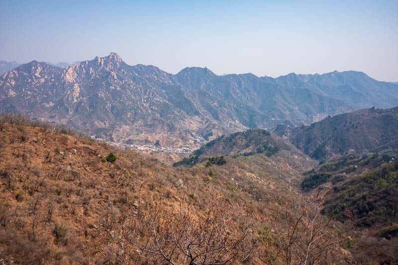 China-Great Wall-Mutianyu - A bit more of those mountains!