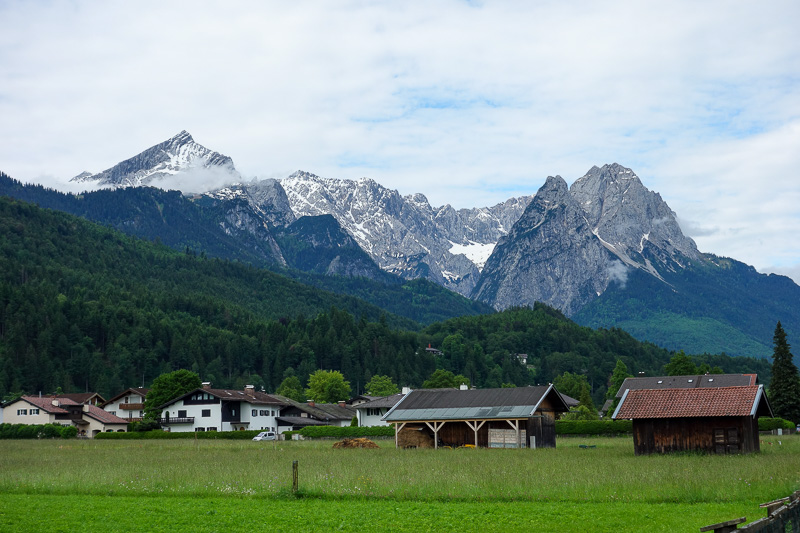 Germany-Garmisch Partenkirchen-Austria-Innsbruck - Now in Austria