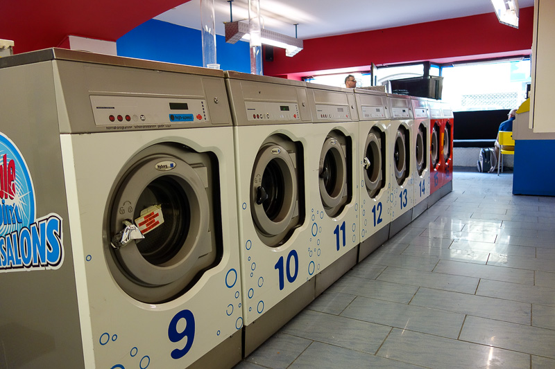 London / Germany / Austria - Work & Holiday - May and June 2016 - My washing machine experience was once again good. The dryers were the same as the ones in London, huge drums that you dont need to use heat with. Peo