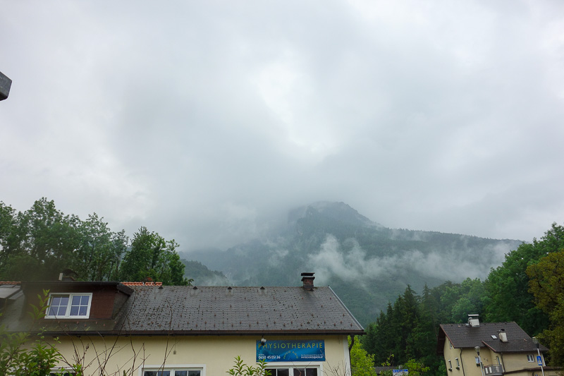 London / Germany / Austria - Work & Holiday - May and June 2016 - Once back down I found a village and a bus stop. I should have been up the top of there going by cable car to a different village, but it was not to b