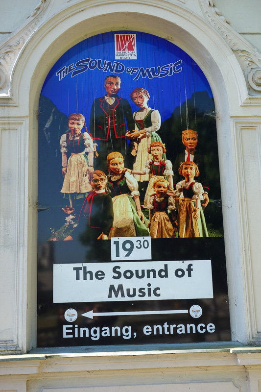 London / Germany / Austria - Work & Holiday - May and June 2016 - Speaking of the sound of music, its everywhere here. I dont recall seeing the movie, but it involves a flying nun who throws pixie dust at children an