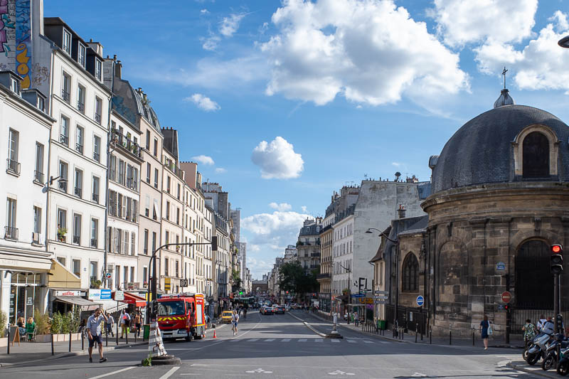 France-Paris-Food-Crepes - A rather picturesque street.