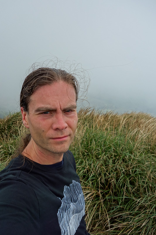 Taiwan-Taipei-Hiking-Yangmingshan - I have aged badly due to the high altitude.