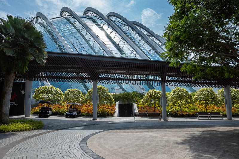 Singapore-Gardens by the bay - There are 2 x indoor arboretum's, both with separate exorbitant entry fees, so enjoy a photo of glass.
