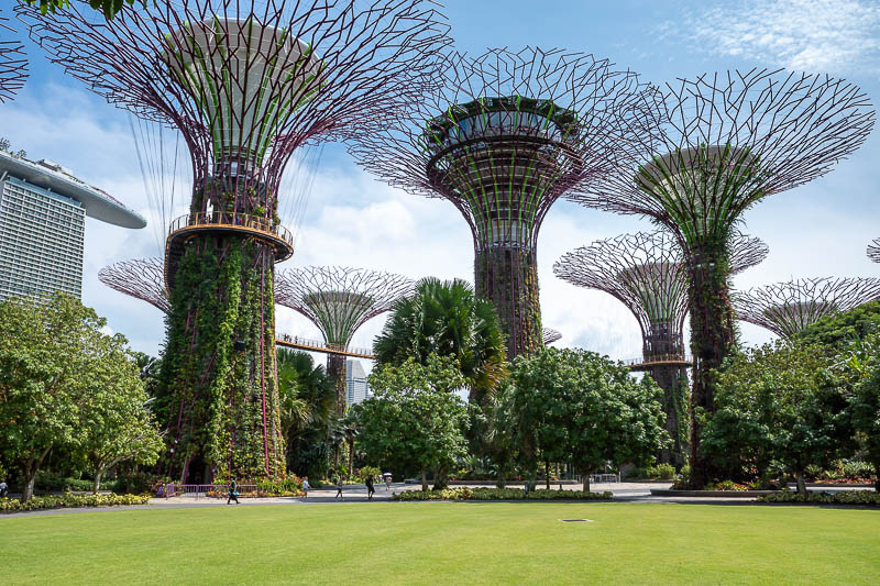 Singapore-Gardens by the bay - So many ticket options to ignore