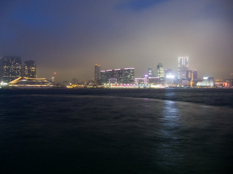 Hong Kong-Architecture-Star Ferry - The view of Kowloon from the Star Ferry terminal.