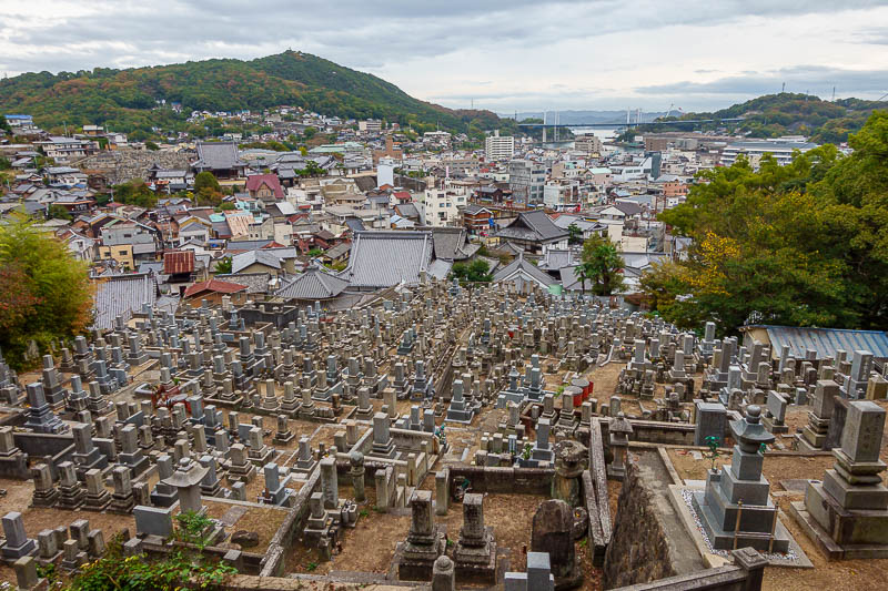 Japan for the 10th time (Finally!) - October and November 2023 - I think there are roughly 5000 grave stones for each inhabitant of this town. Seriously, everywhere was a graveyard. Ship building is a dangerous busi