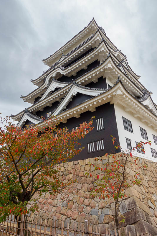 Japan for the 10th time (Finally!) - October and November 2023 - The inside of the castle was closed, it is a museum of sorts. It is a fake castle, so the inside is concrete and vending machines. However I could wan