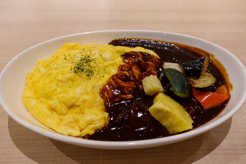 Japan for the 10th time (Finally!) - October and November 2023 - So instead of ramen, it was beef tendon curry demi glaze omurice with winter root vegetables. Long title. I have had beef tendon stuck in my throat ev
