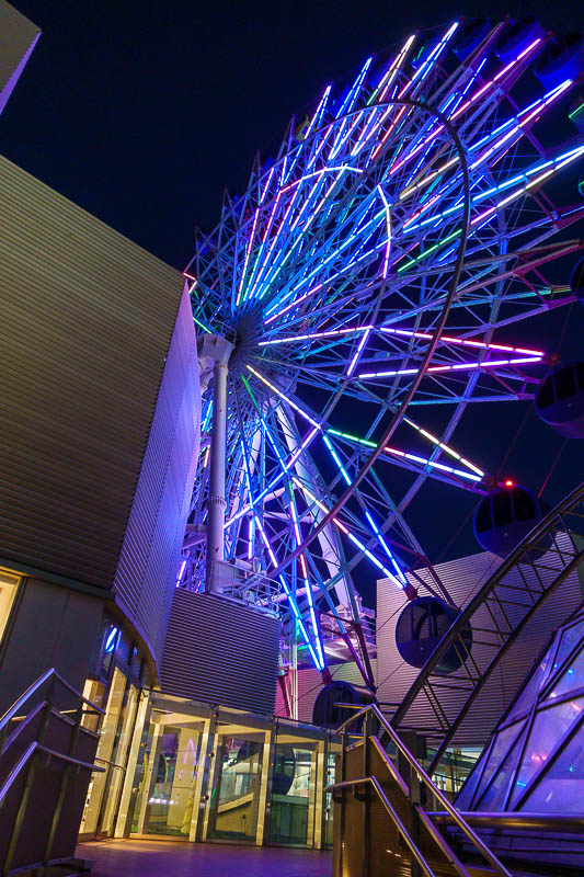 Japan-Matsuyama-Ramen - Seriously, this is the best view you can get of the ferris wheel. I am not capitalising the f in Ferris.