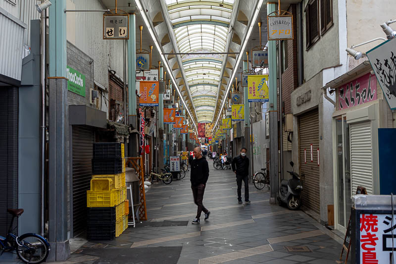 Japan for the 10th time (Finally!) - October and November 2023 - Each station I went past, 4 I think, had its own covered shopping street, the first 3 were almost completely abandoned.