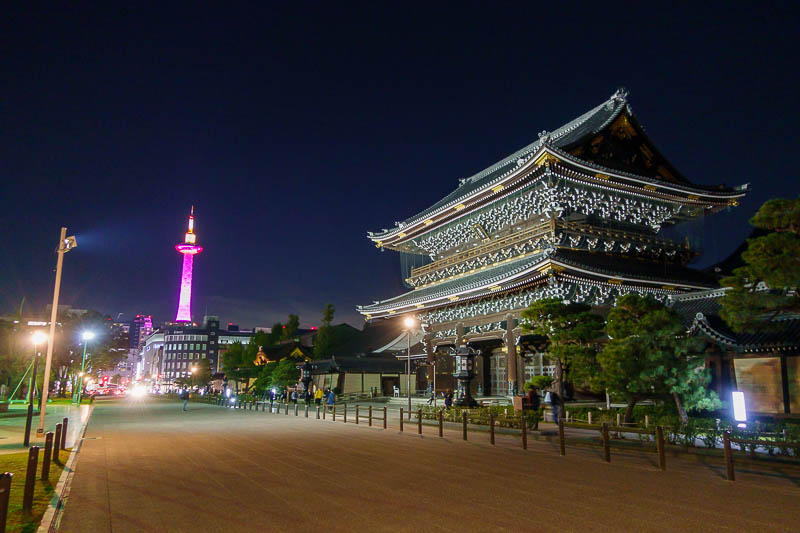 Japan for the 10th time (Finally!) - October and November 2023 - I remember the gates to this shrine near the station being open at night. Maybe I have developed additional false memories. Also, giant pink phallus, 