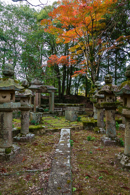 Japan for the 10th time (Finally!) - October and November 2023 - I probably should have taken some photos of the other buildings, instead, the graveyard. The bus was quite funny, I saw a bunch of people break into a