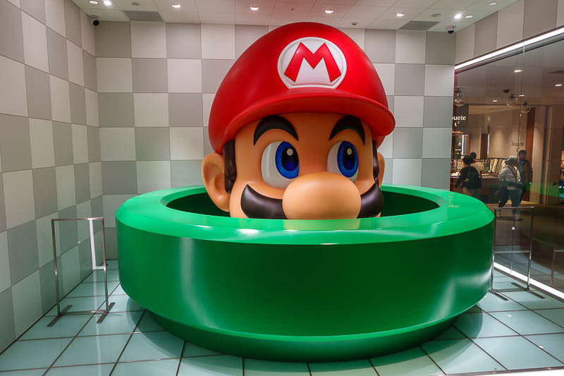 Japan for the 10th time (Finally!) - October and November 2023 - I thought it best to flee before the Amex police got me. So I went down this green pipe after Mario.