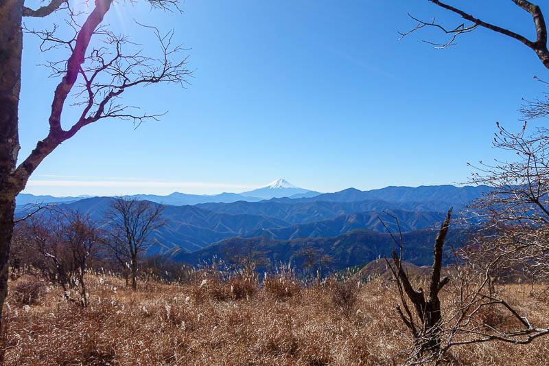 Japan-Tokyo-Hiking-Mount Takanosu - And another random shot of Fuji. I will over Fuji.