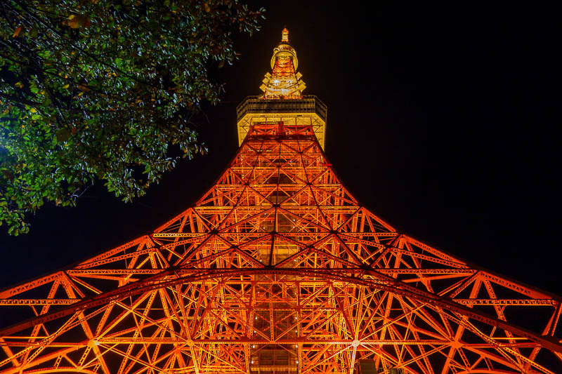 Japan-Tokyo-Shimbashi-Roppongi - I snuck around the back to upskirt the tower, now I am a local.