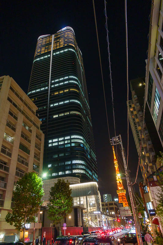 Japan-Tokyo-Shimbashi-Roppongi - Unlike most other nights, dinner did not signal the end of the evening. I started my walk towards Roppongi, which is not far, and goes past Azabudai H