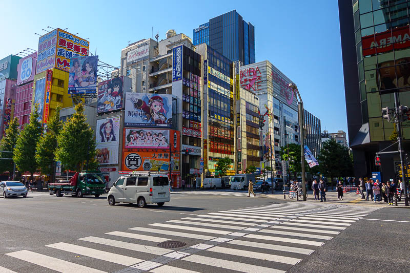 Japan for the 10th time (Finally!) - October and November 2023 - First pic of the day is just a random corner in Akihabara as I walked past to demonstrate that the weather is clear blue sky and really hot, 23c today