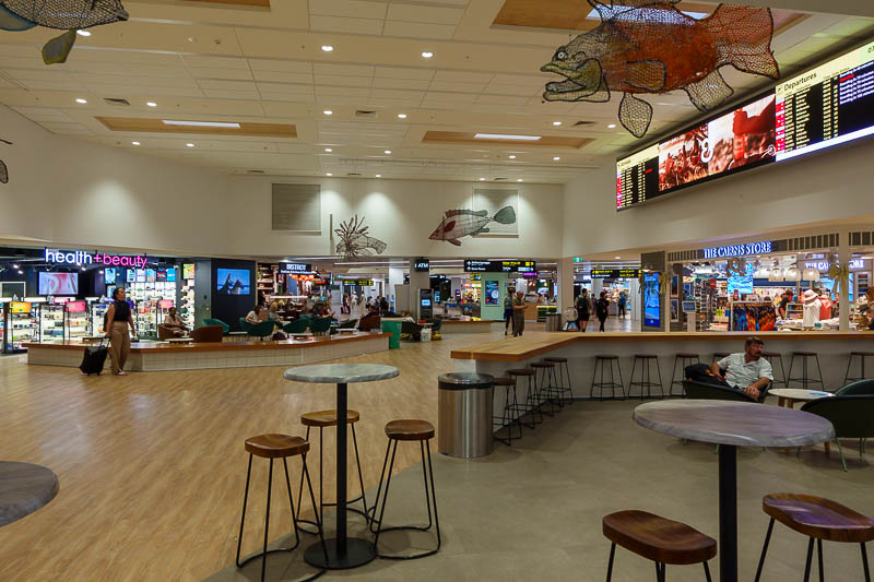 Japan for the 10th time (Finally!) - October and November 2023 - And for the final pic of this entire thing, a food court of sorts, in the Cairns domestic airport which has a lot more shops and cafes than I was expe