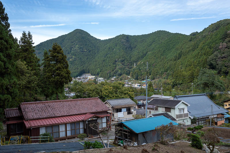 Japan-Tokyo-Hiking-Mitake-Otsuka - It took quite a while to get all the way down, but eventually I popped out of the forest at Kori.