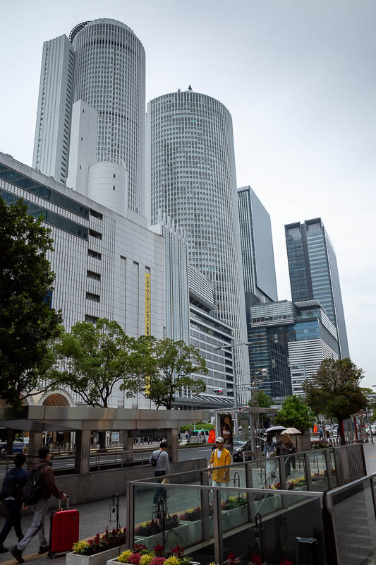 Back to Japan for the 11th time - October and November 2024 - This is the outside of Nagoya station. I remembered the tall buildings from last time. They look good at night so expect a night shot of that later. I