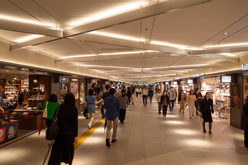 Back to Japan for the 11th time - October and November 2024 - Underground malls really do go forever here, in multiple directions. I had no idea which way I was facing most of the time.