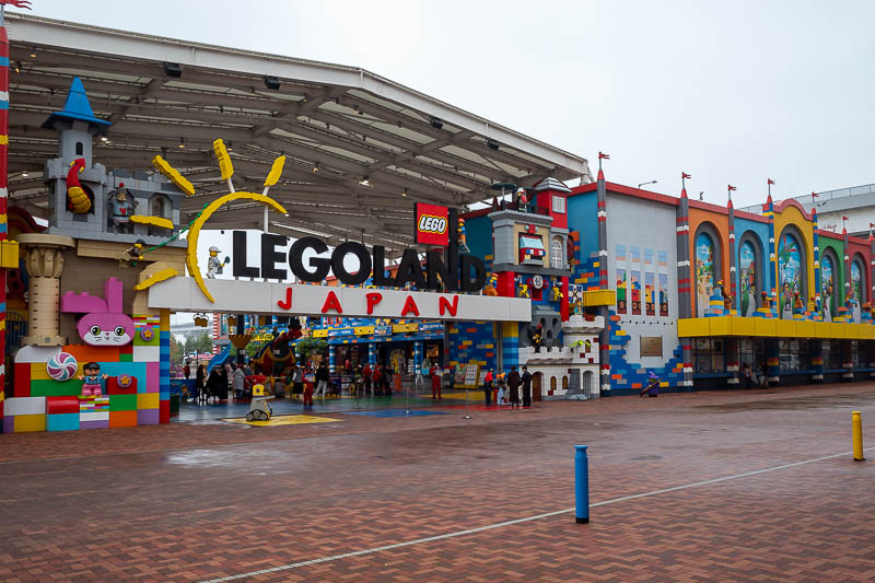 Back to Japan for the 11th time - October and November 2024 - I did not actually know Legoland was here before I spotted it from the train station. There is not really anyone lined up to get in, even though it is