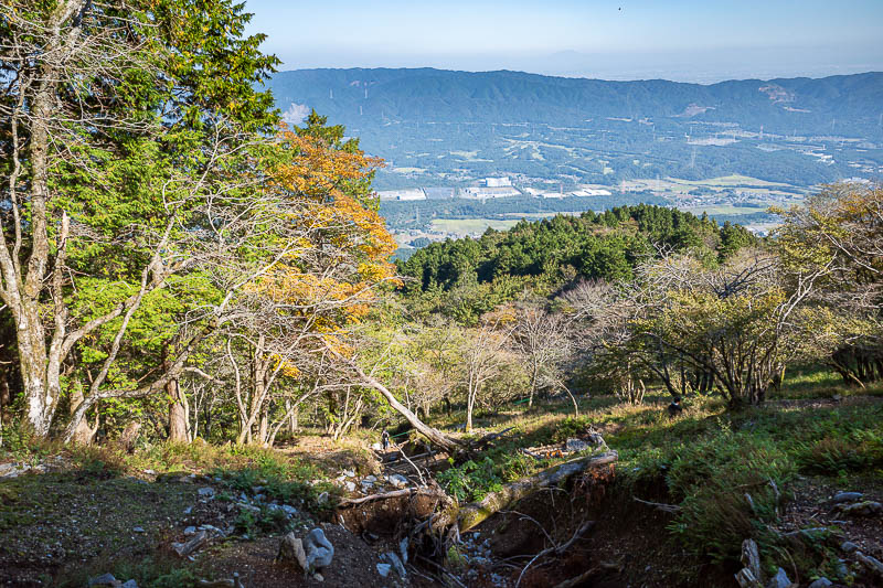 Japan-Nagoya-Fujiwaragatake-Hiking - A view emerges.