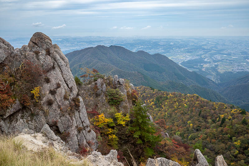 Back to Japan for the 11th time - October and November 2024 - Almost at the top. I had already come from all the way down there where you can see a town.