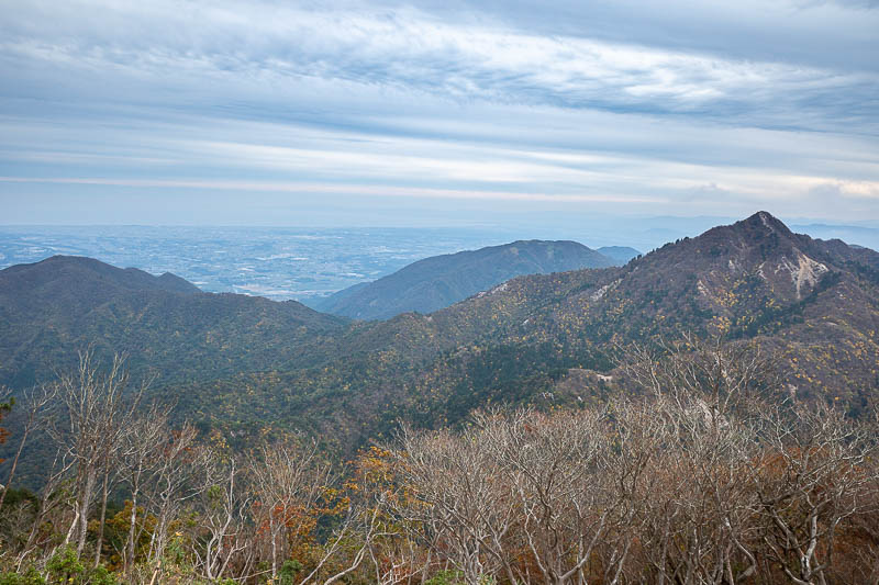 Back to Japan for the 11th time - October and November 2024 - Looking back on Kamagadake over on the right.