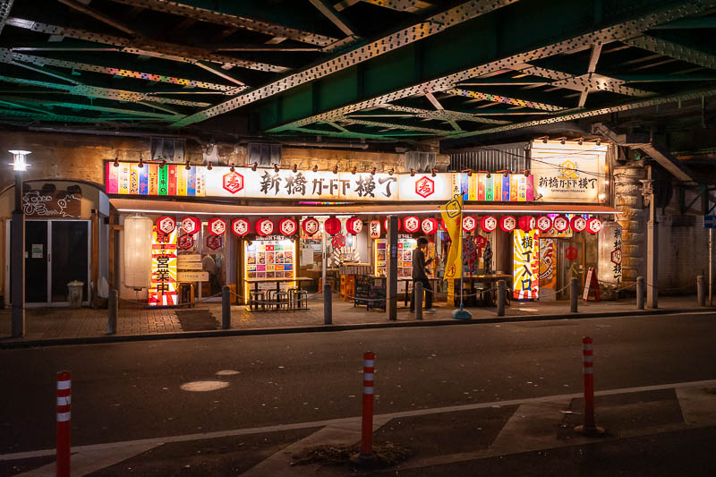 Back to Japan for the 11th time - October and November 2024 - I started my journey following the train tracks and found a lot of places to take photos of lights reflecting off the underside of bridges. Here is th