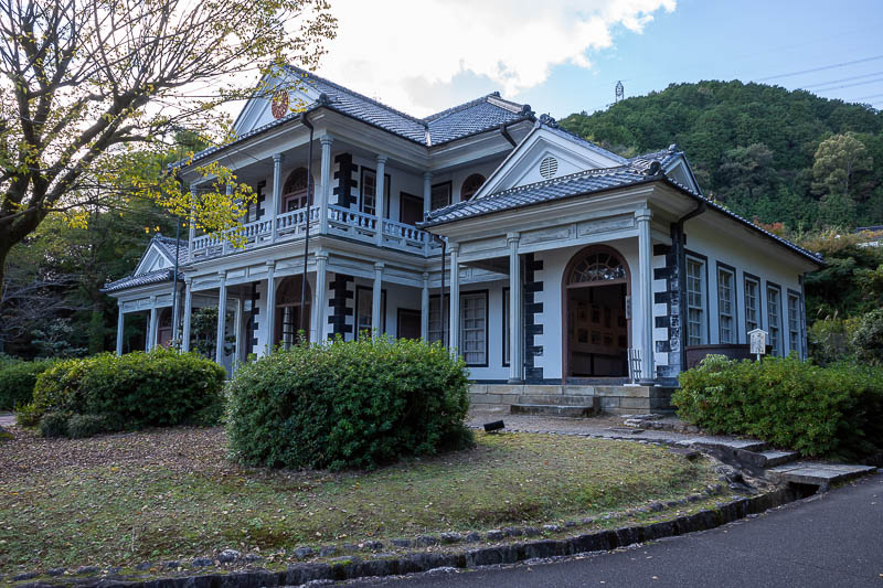 Back to Japan for the 11th time - October and November 2024 - I do not even know what this building was / is, tricky light for the photo.