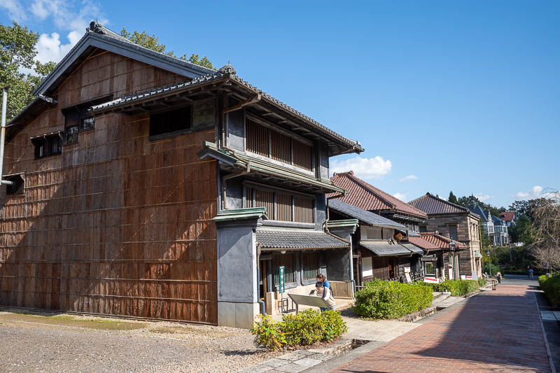 Back to Japan for the 11th time - October and November 2024 - A few old buildings in a street setup. The grounds are very nice to wander around too.