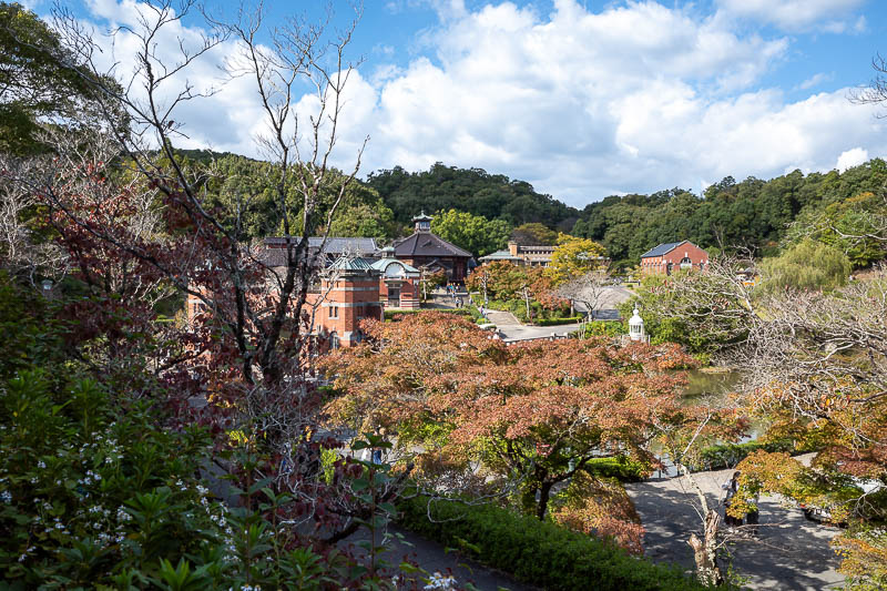 Back to Japan for the 11th time - October and November 2024 - And so I thought the cathedral was at the edge of the park, and then I walked behind the cathedral and here is the view over the hill. A lot more to g