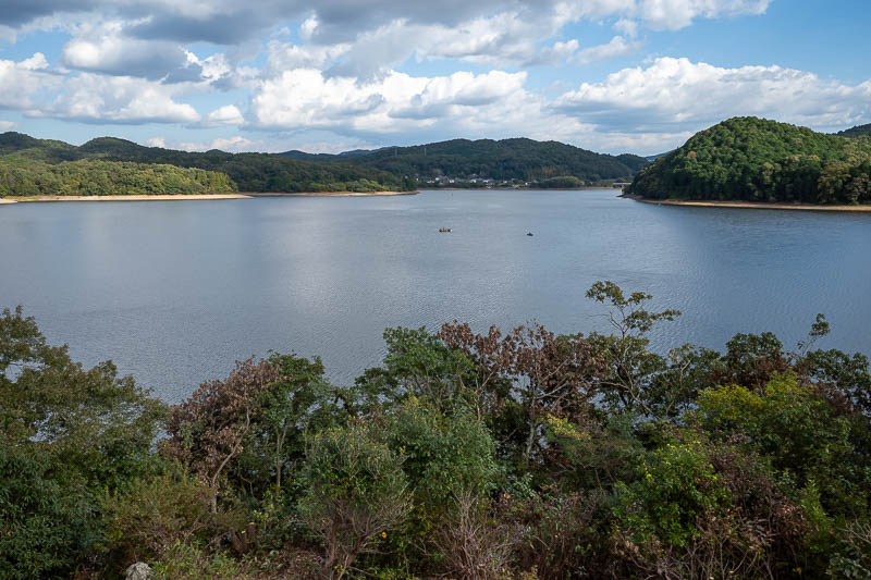 Back to Japan for the 11th time - October and November 2024 - The park is located around a large reservoir. In case you get sick of buildings you can go look at the lake.