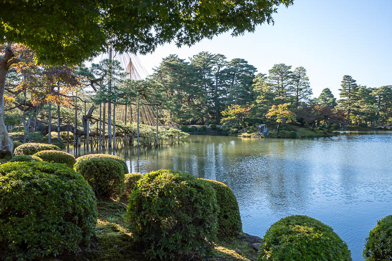 Japan-Kanazawa-Garden-Castle - A garden a castle and a coin laundry