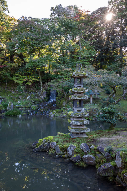 Back to Japan for the 11th time - October and November 2024 - The lesser pond was still completely in shadow, so I did not bother with many photos of it.