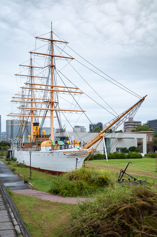 Back to Japan for the 11th time - October and November 2024 - Here is one of the whaling vessels in dry dock being serviced ready to join this years hunt.