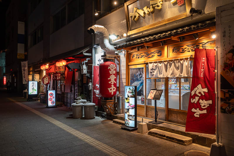 Back to Japan for the 11th time - October and November 2024 - Here is tonight's random street shot... right near the station, not in Katamachi.