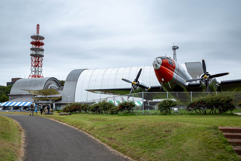 Back to Japan for the 11th time - October and November 2024 - The most impressive aircraft is actually outside the museum - a Curtiss C-46 Commando.