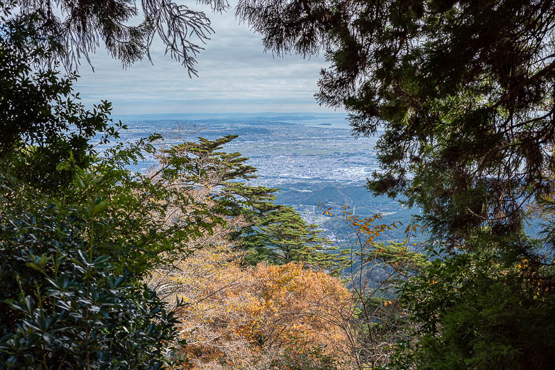 Japan-Tokyo-Hiking-Mount Oyama - Last view shot.